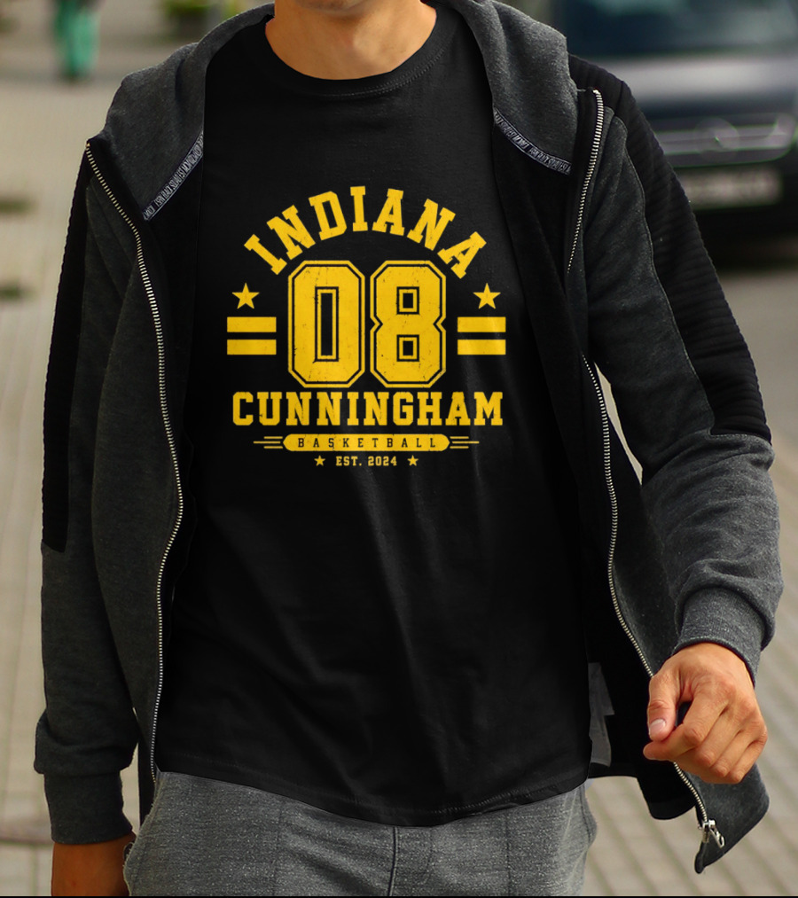 Indiana Fever Basketball Sophie Cunningham 08 Est 2024 T-Shirt