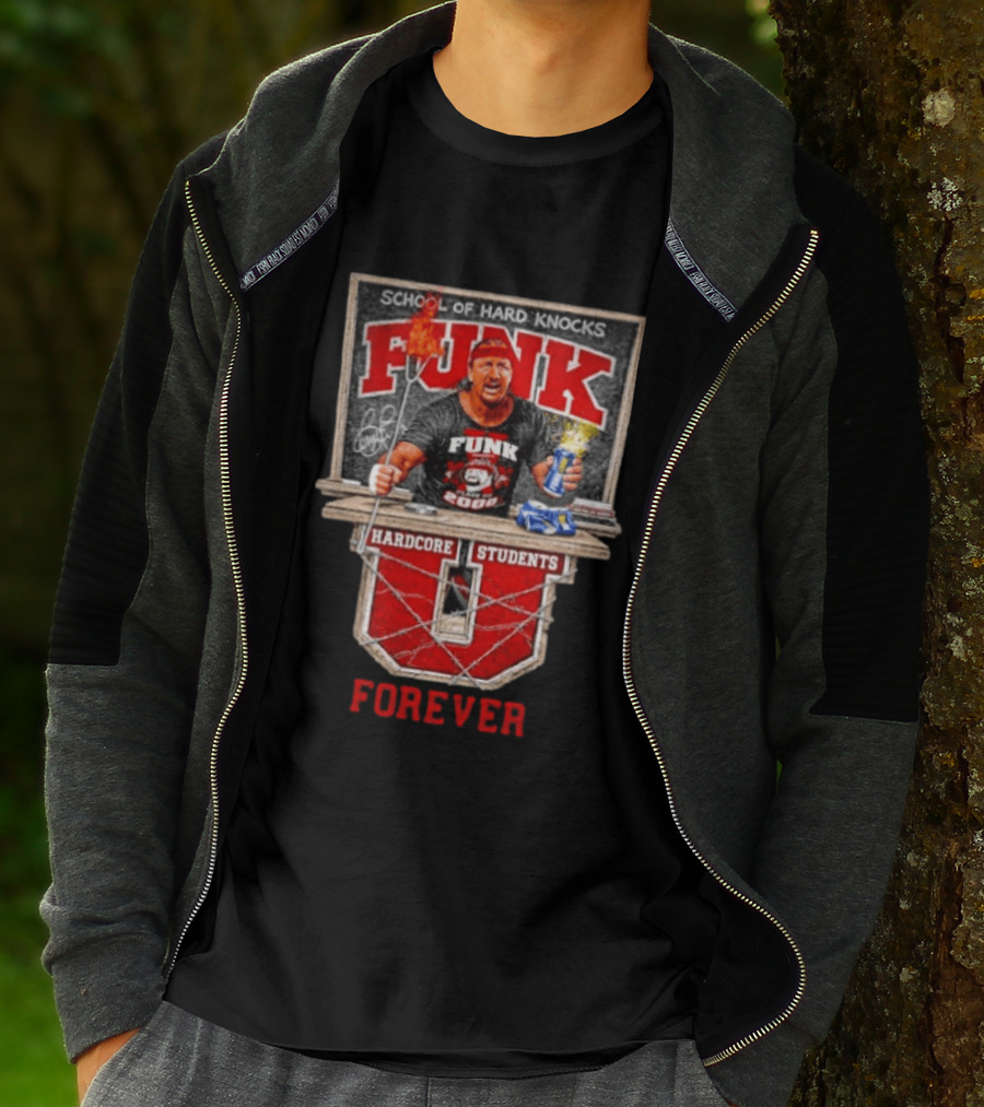 School Of Hard Knocks Funk Hardcore Students Forever T-Shirt