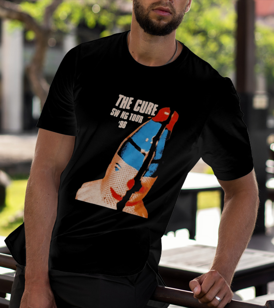 The Cure Swing Tour 96 Clown Face T-Shirt