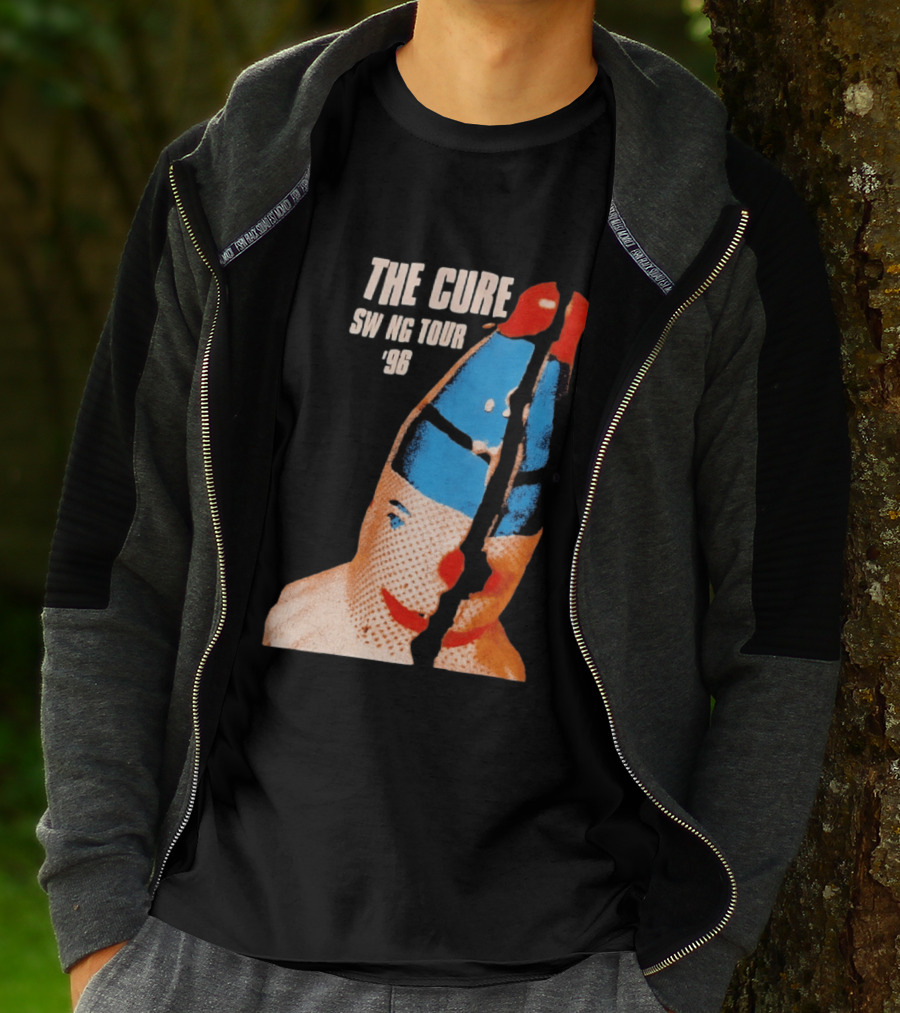 The Cure Swing Tour 96 Clown Face T-Shirt