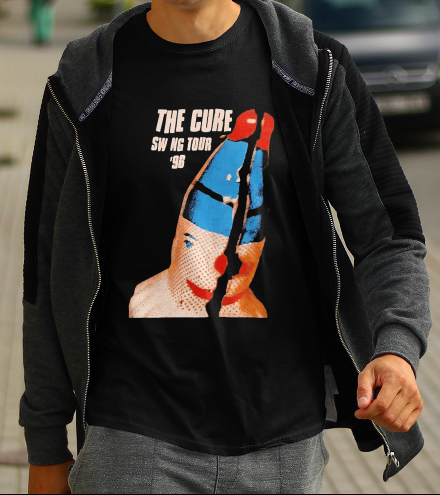 The Cure Swing Tour 96 Clown Face T-Shirt