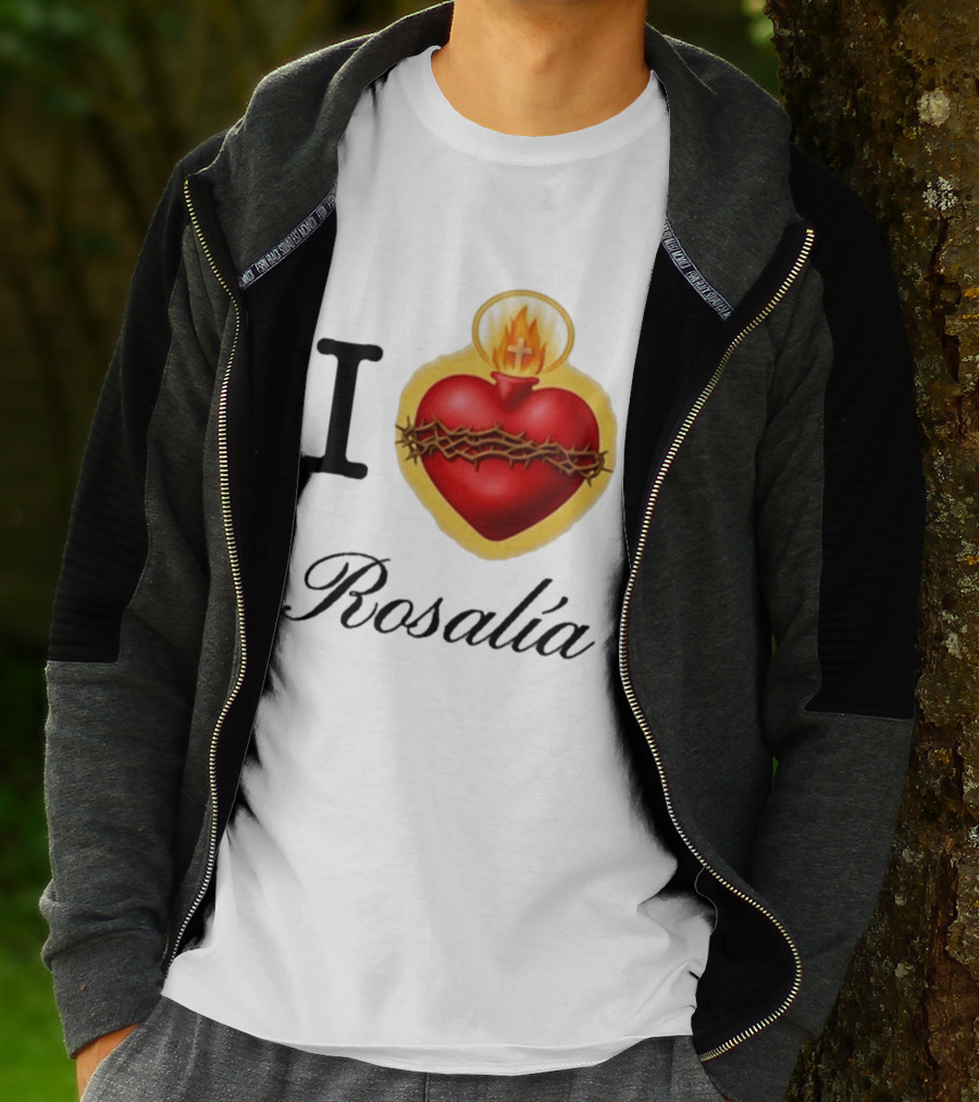 I Love Rosalía Sacred Heart T-Shirt