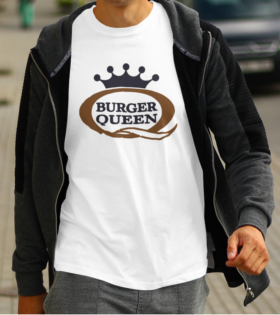 Burger Queen Crown Fast Food T-Shirt