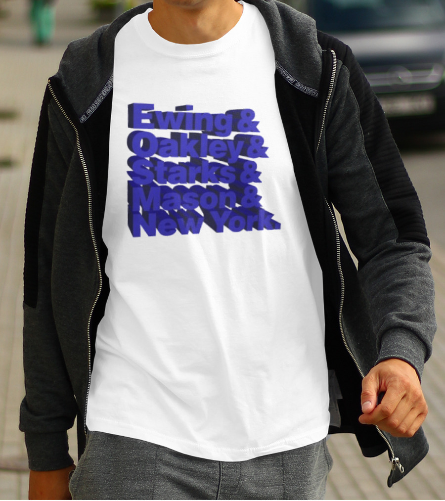 Ewing Oakley Starks Mason New York Knicks Legends T-Shirt