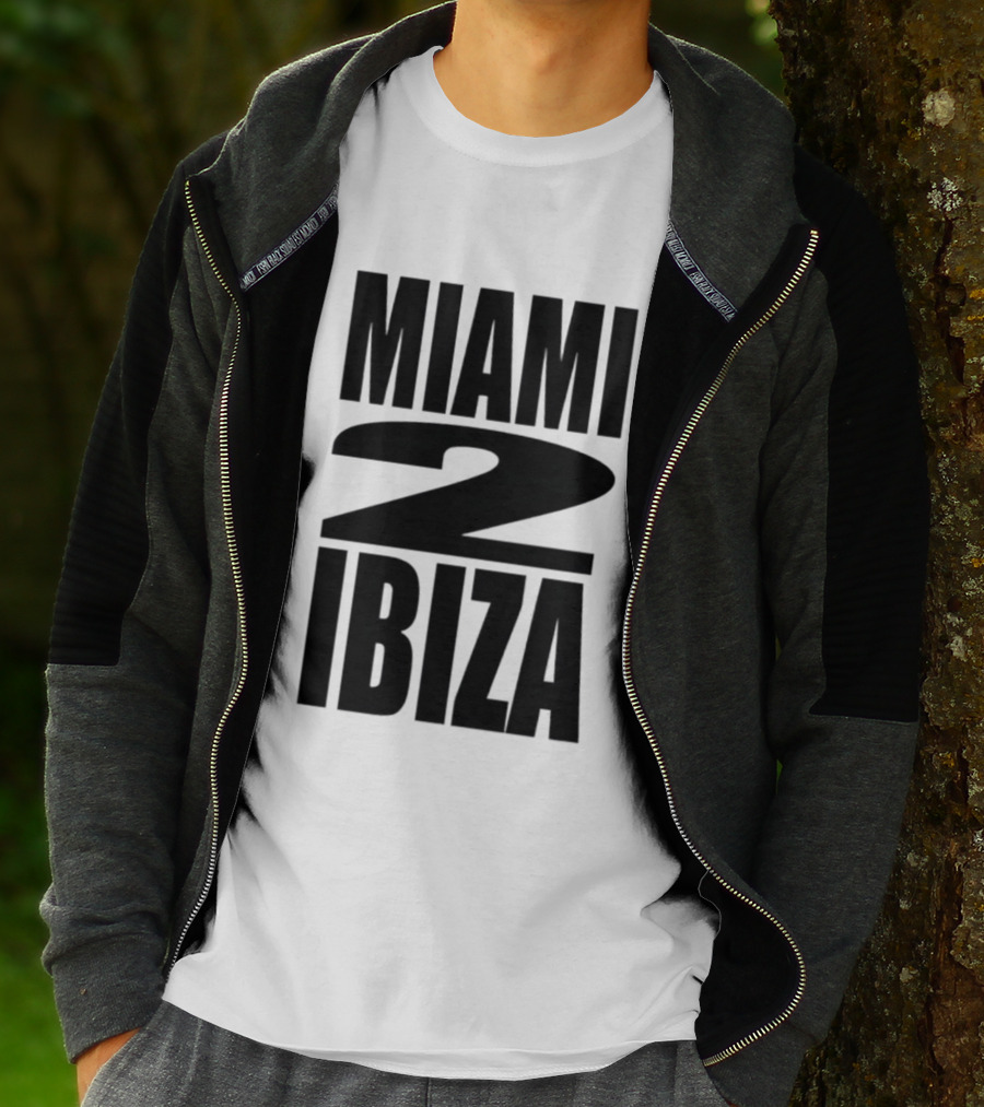 Miami 2 Ibiza Nightclub Party Vibes Electronic Dance Music T-Shirt