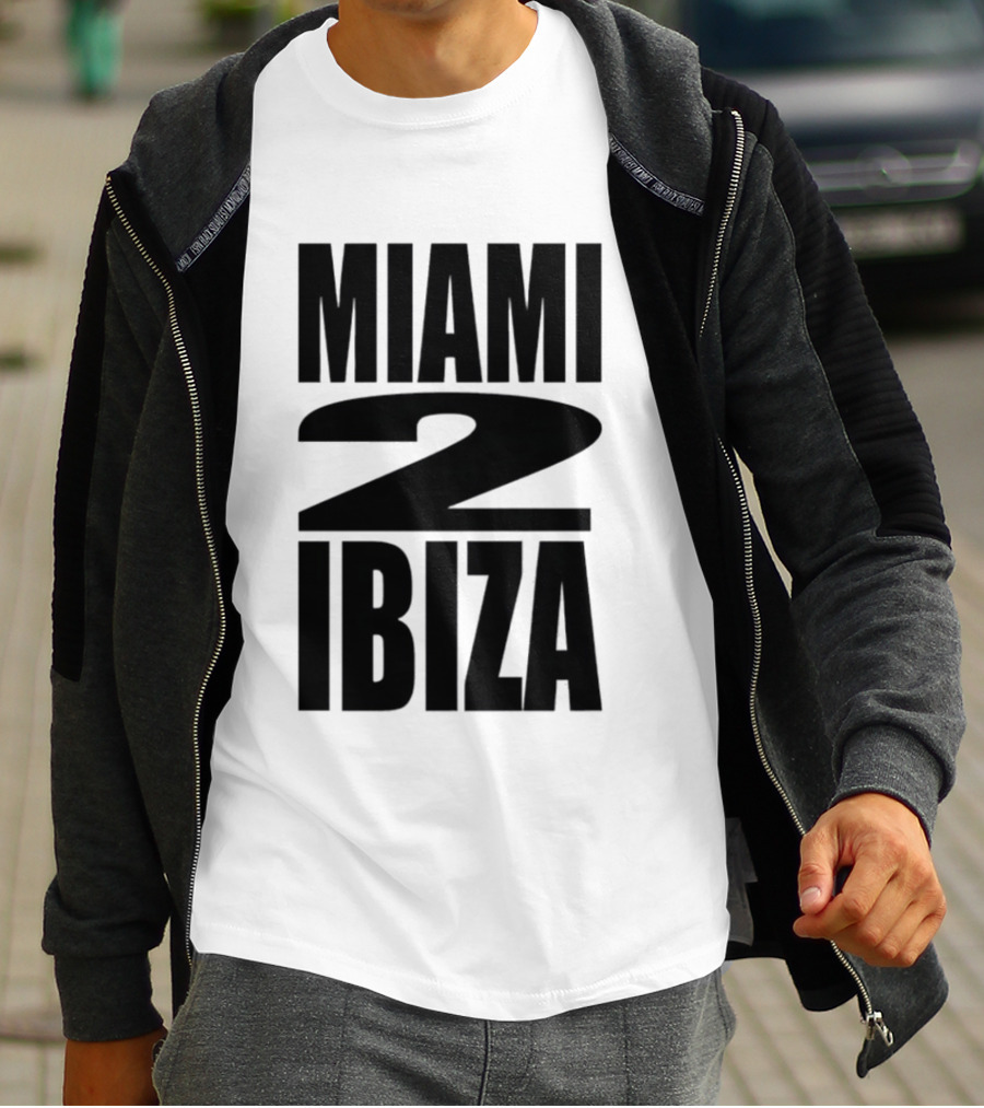 Miami 2 Ibiza Nightclub Party Vibes Electronic Dance Music T-Shirt