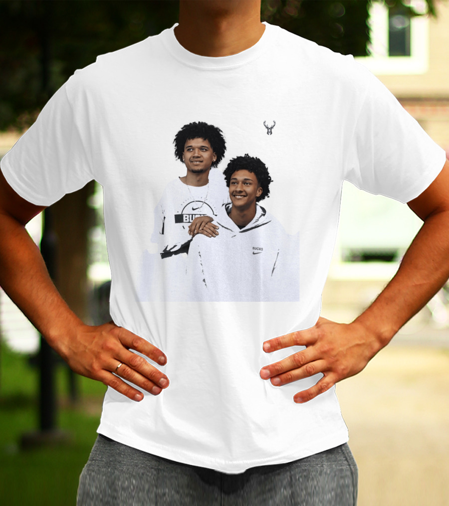 Nate Ament Brayden Burries Milwaukee Bucks Basketball Nike Step Brothers T-Shirt
