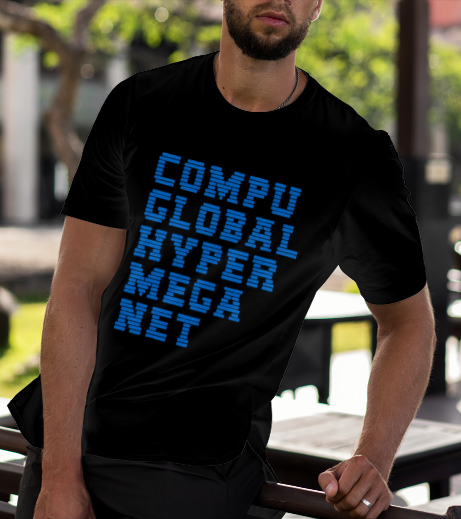 Compu Global Hyper Mega Net The Simpsons T-Shirt