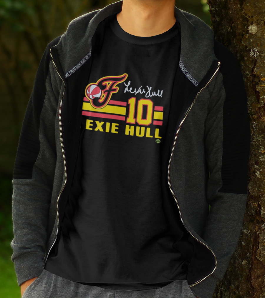 Lexie Hull 10 Indiana Fever WNBA Basketball T-Shirt