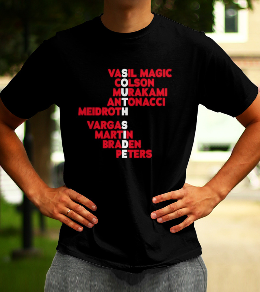 South Side Baseball 2026 Vasil Magic Colson Murakami Antonacci White Sox T-Shirt
