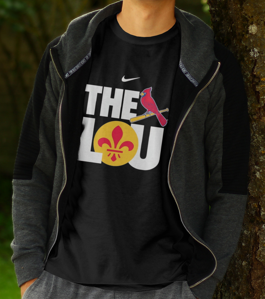 Nike St. Louis Cardinals The Lou Fleur De Lis Classic Baseball Fan Gear T-Shirt