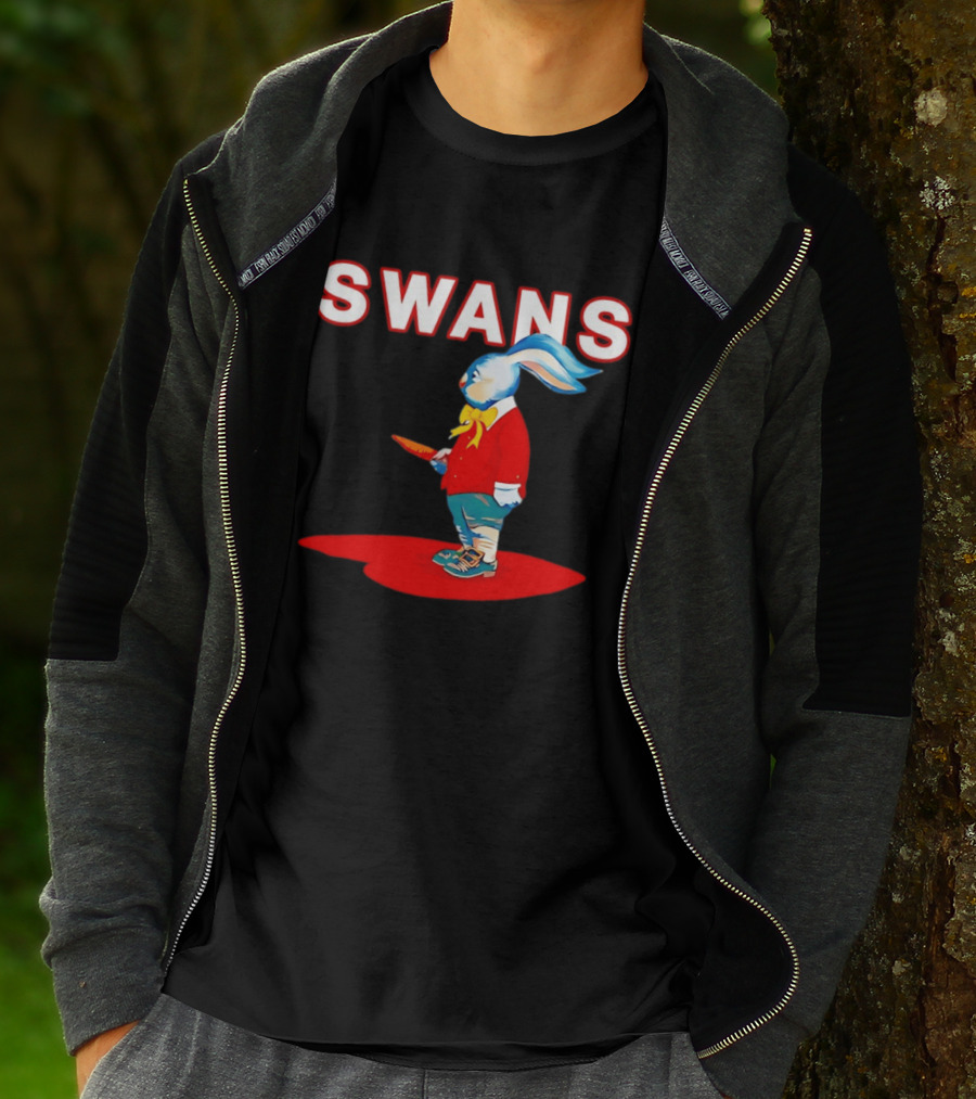 Swans Rabbit With Carrot Red Suit Michael Gira T-Shirt