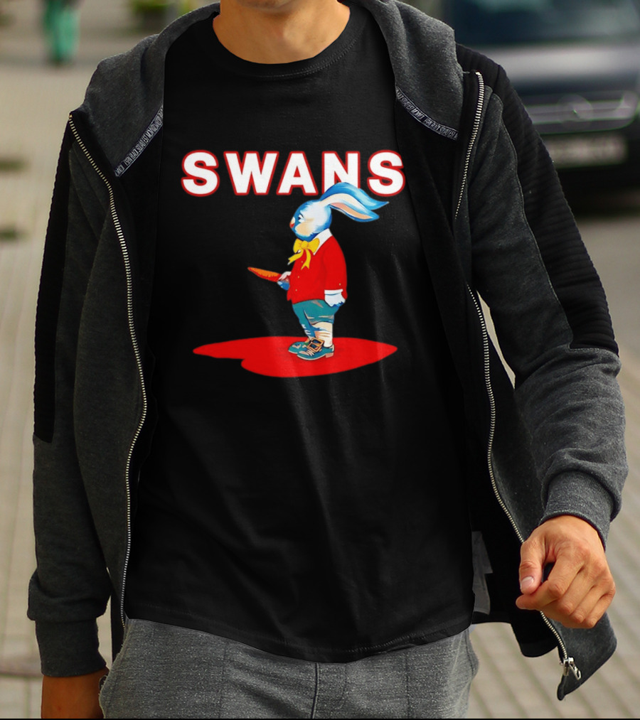 Swans Rabbit With Carrot Red Suit Michael Gira T-Shirt