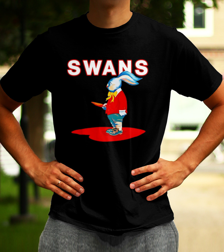 Swans Rabbit With Carrot Red Suit Michael Gira T-Shirt