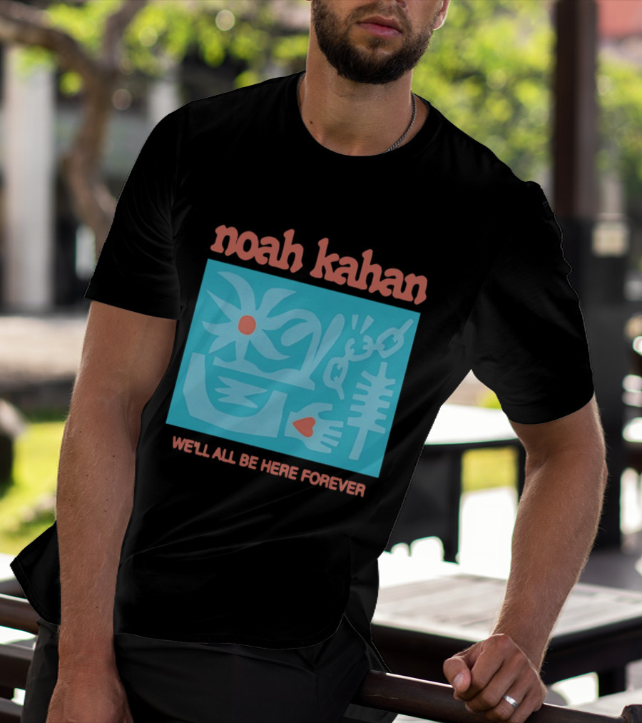 Noah Kahan We'll All Be Here Forever Abstract Symbols And Shapes T-Shirt
