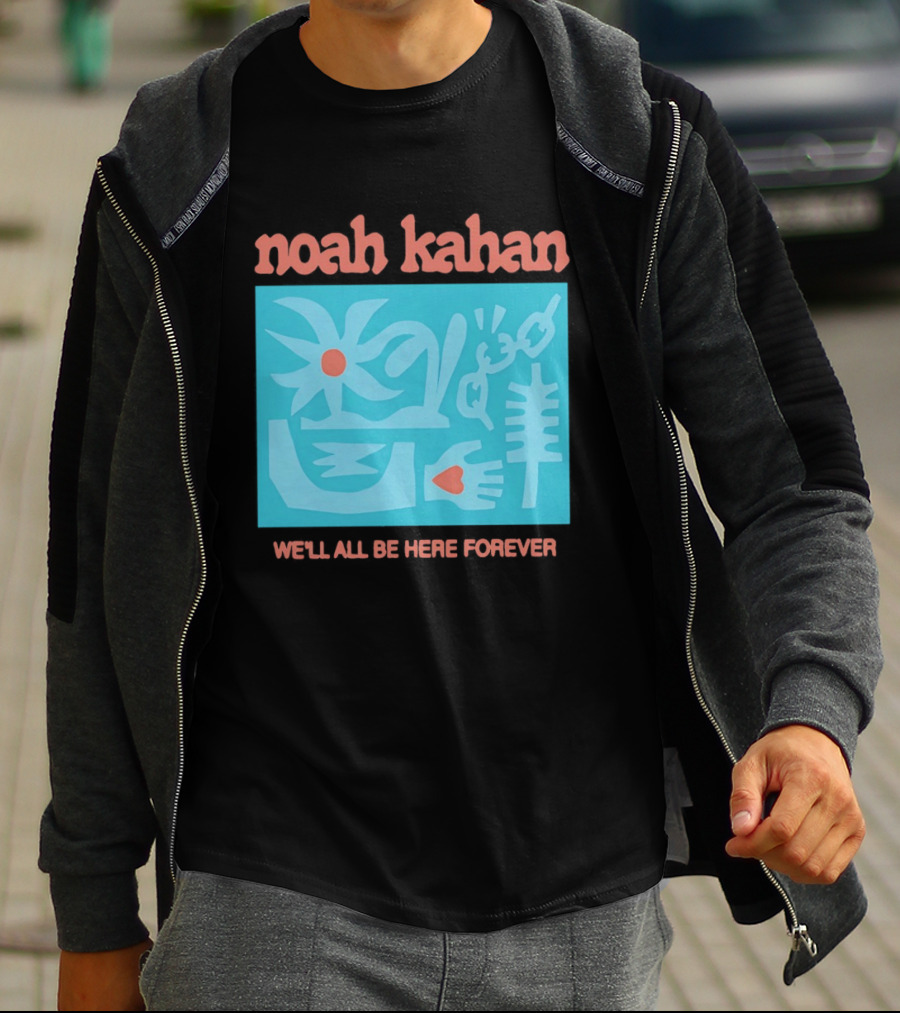 Noah Kahan We'll All Be Here Forever Abstract Symbols And Shapes T-Shirt