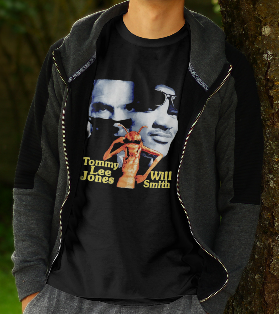 Tommy Lee Jones Will Smith Alien Men In Black T-Shirt