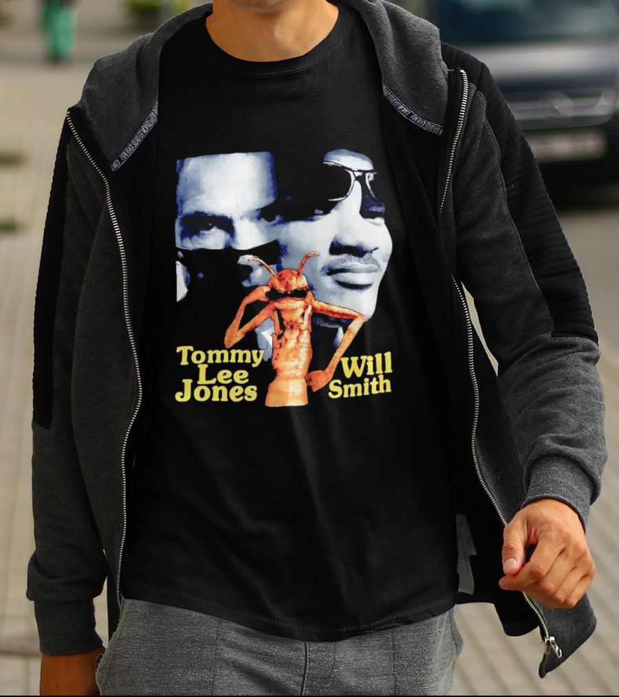 Tommy Lee Jones Will Smith Alien Men In Black T-Shirt