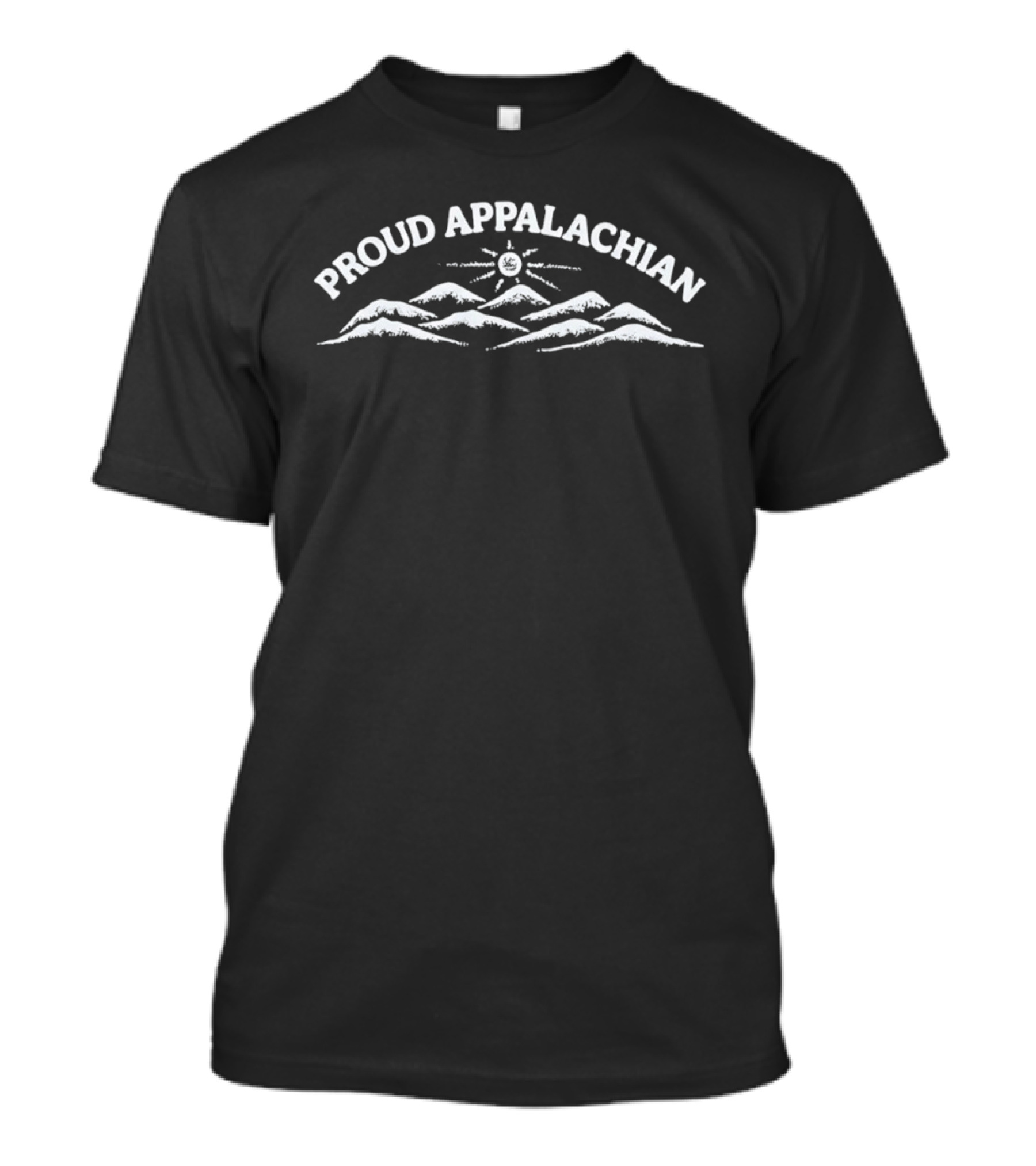 Proud Appalachian Sun Over Mountain Range T-Shirt