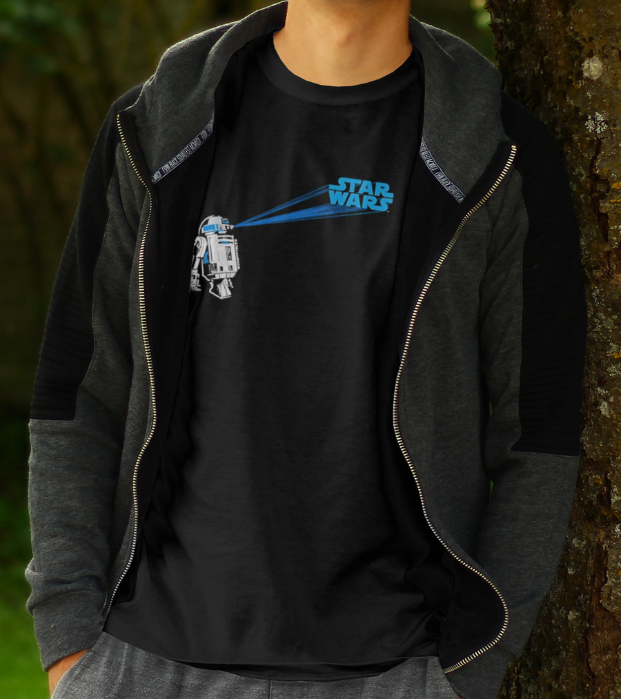 Star Wars R2D2 Projection T-Shirt