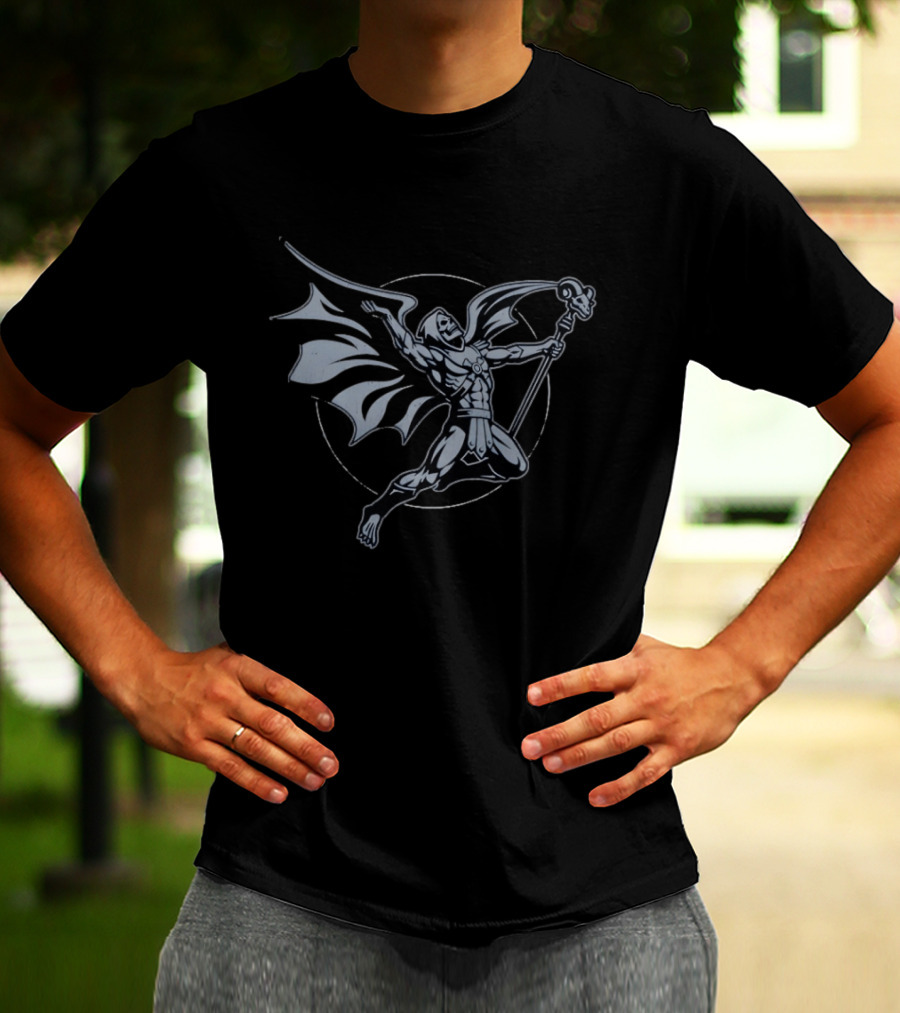 Skeletor Black Sabbath Metal Master Iconic Dark Fantasy T-Shirt