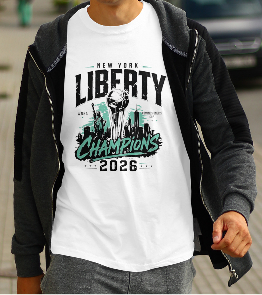New York Liberty WNBA Champions 2026 T-Shirt