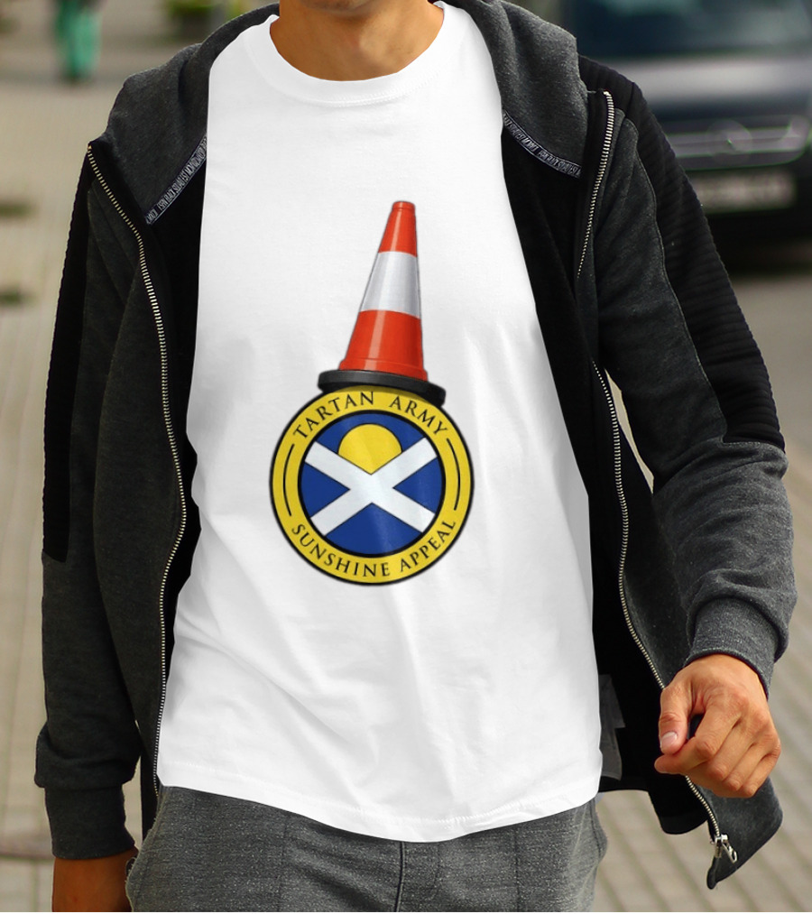 Tartan Army Sunshine Appeal Scotland Football Supporter's T-Shirt