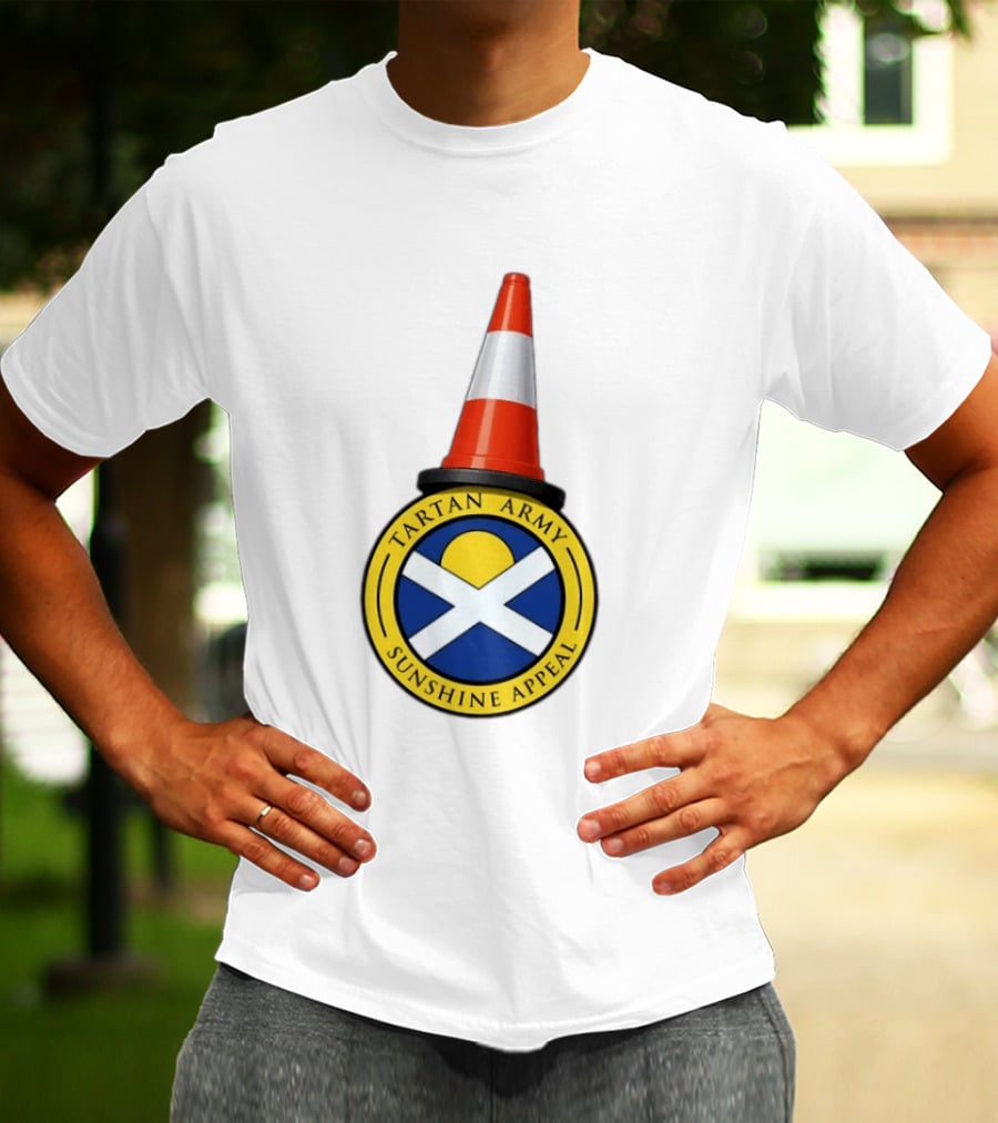 Tartan Army Sunshine Appeal Scotland Football Supporter's T-Shirt