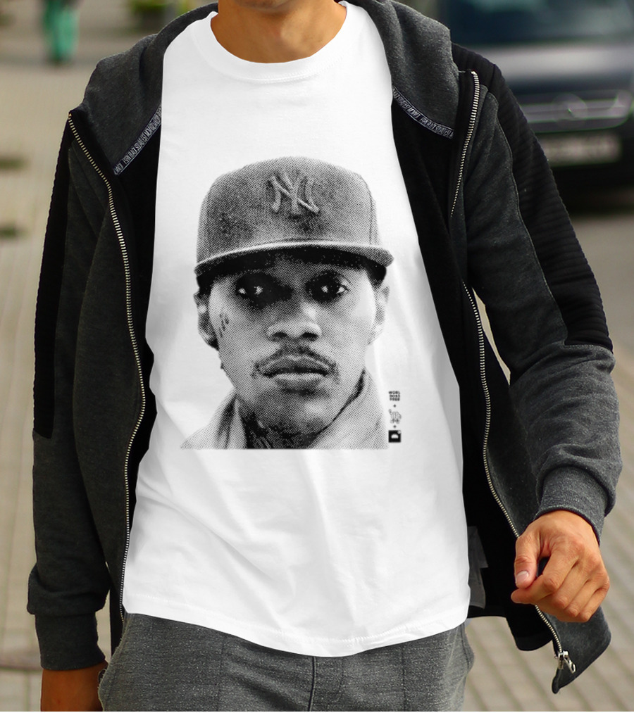 Light Skin Addi Worl' Boss Free Vybz Kartel NY Yankees Cap T-Shirt