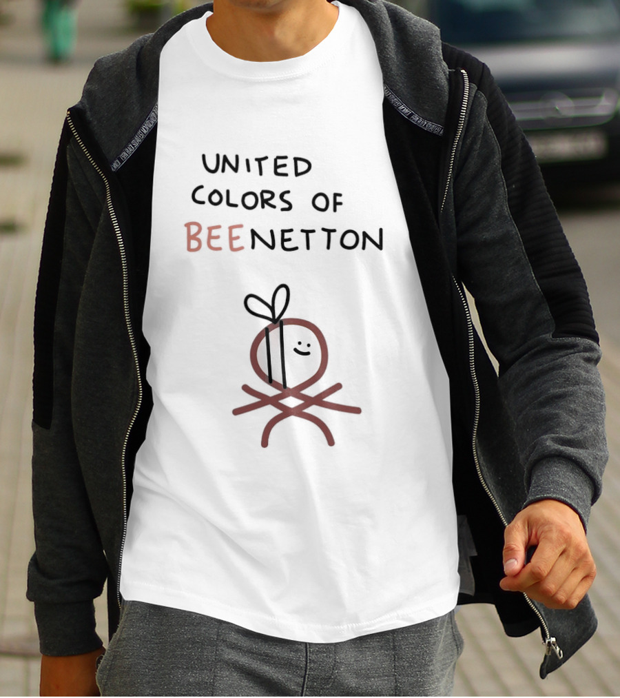 United Colors Of Bee Netton Red Bee T-Shirt