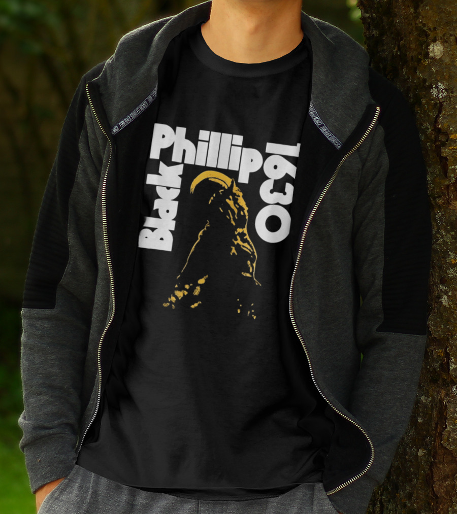 Black Phillip 1630 The Witch A24 Horror Movie T-Shirt