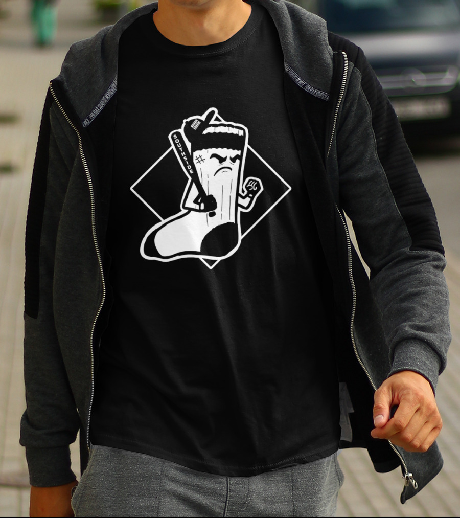 Southside Chicago White Sox CHGO Baseball Bat T-Shirt
