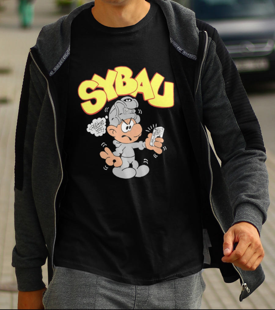 Sybau Freako Did It Cartoon Streetwear T-Shirt