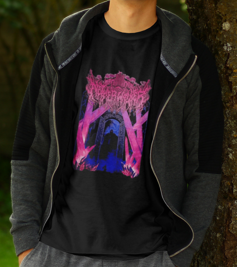 Netherwalker Crystal Knight Gothic Fantasy Portal Enigma T-Shirt