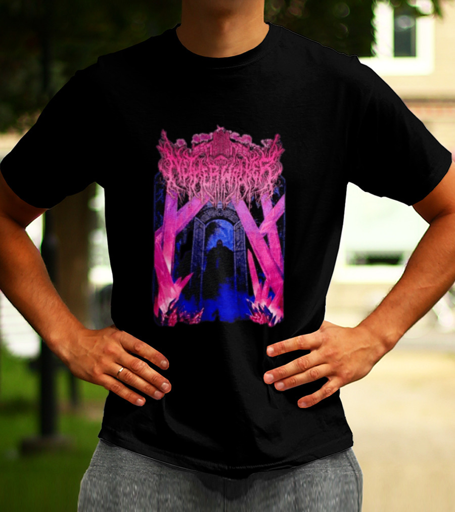Netherwalker Crystal Knight Gothic Fantasy Portal Enigma T-Shirt