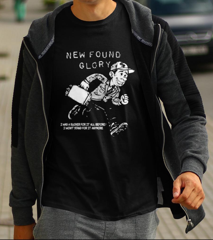 New Found Glory Boom Roasted I Was A Legend For It All Before I Won't Stand For It Anymore T-Shirt