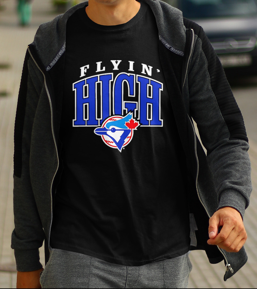 Flyin High Toronto Blue Jays MLB Baseball T-Shirt