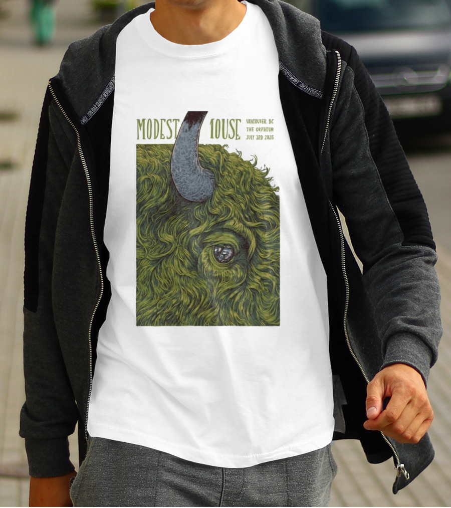 Modest Mouse Vancouver BC The Orpheum July 3 2026 Buffalo T-Shirt