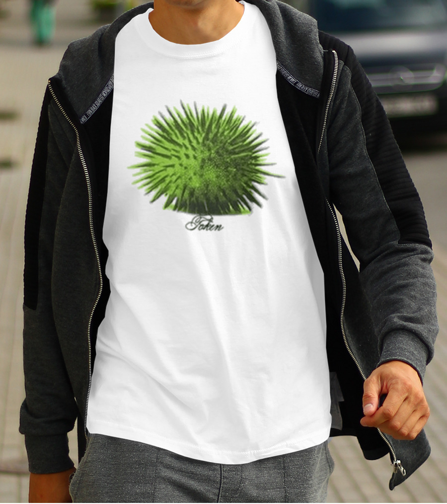 Note Token Nyc Touch Green Artistic Burst T-Shirt
