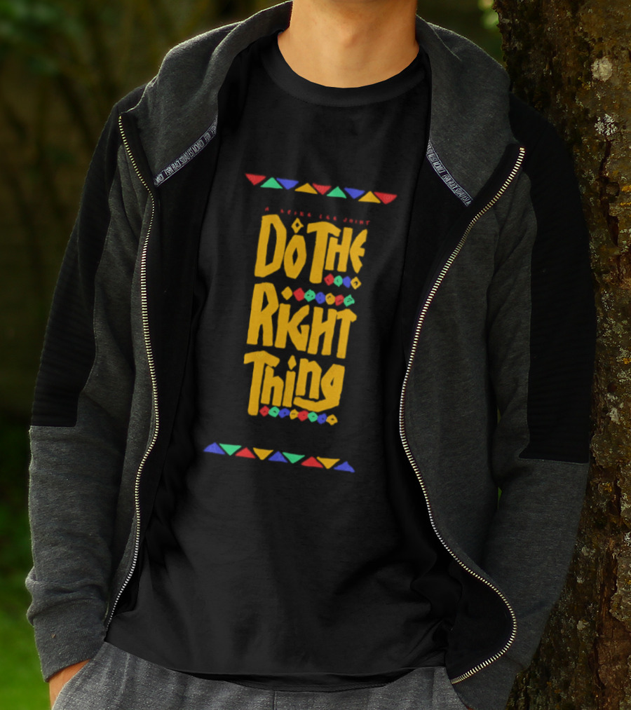 Do The Right Thing A Spike Lee Joint Movie Aesthetic Minimalist T-Shirt