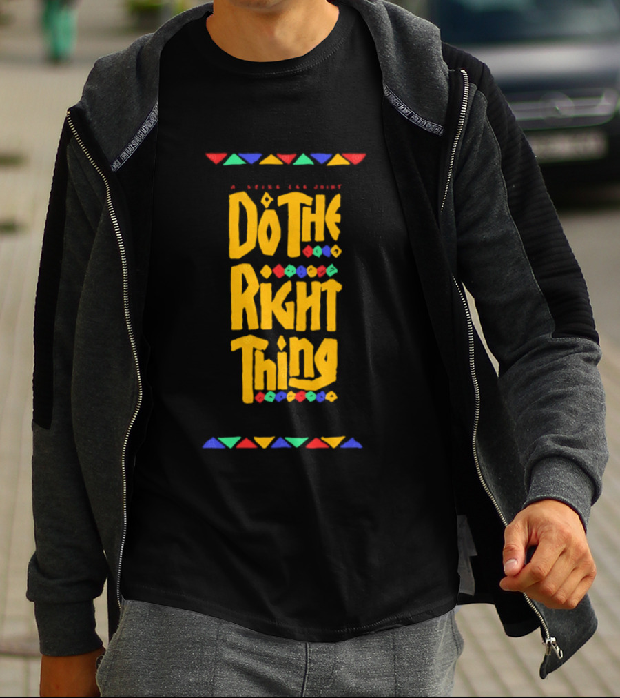 Do The Right Thing A Spike Lee Joint Movie Aesthetic Minimalist T-Shirt
