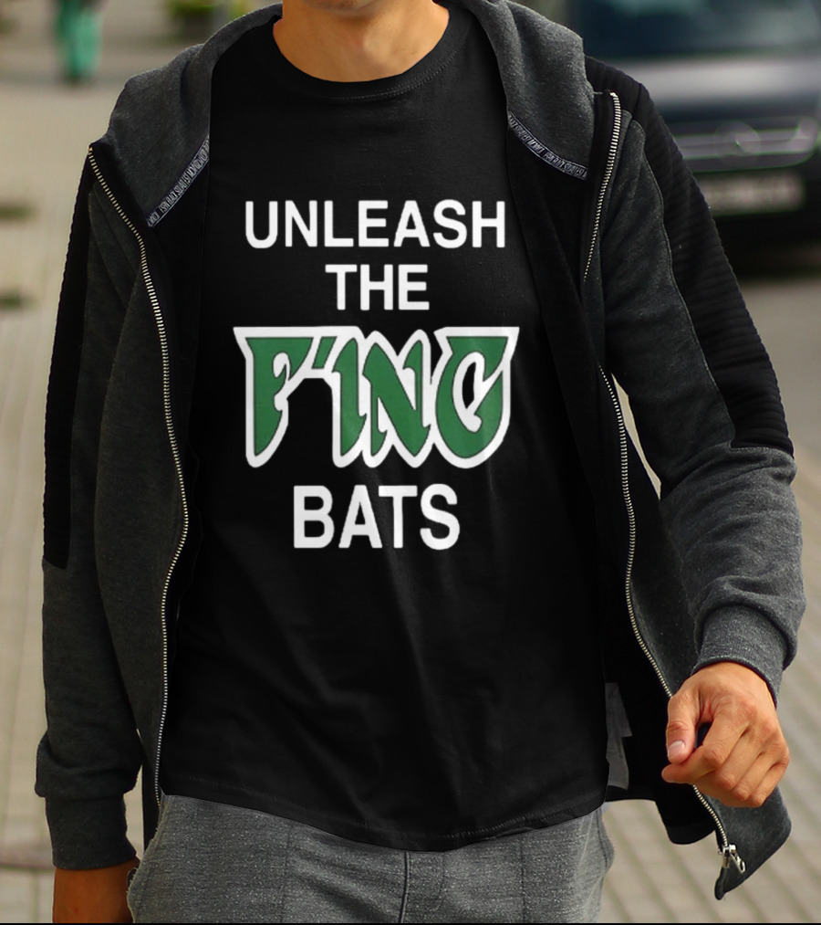 Unleash The Fing Bats My Chemical Romance 2 Sided T-Shirt
