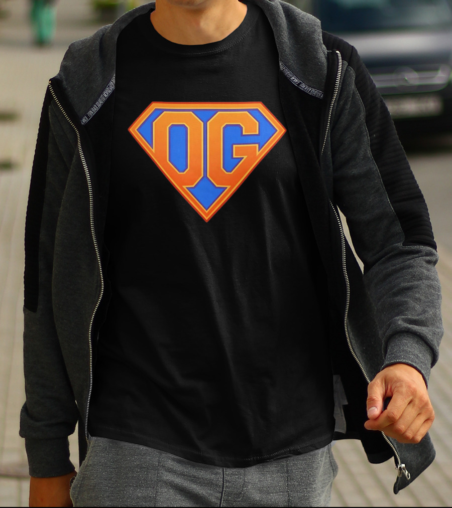 OG Anunoby Superhero Logo New York Knicks T-Shirt