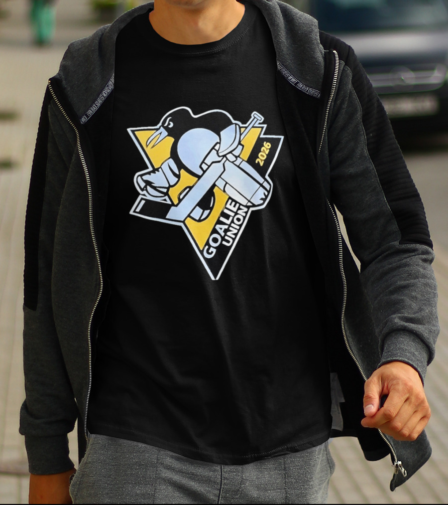 Pittsburgh Penguins Goalie Union 2026 Ice Hockey T-Shirt