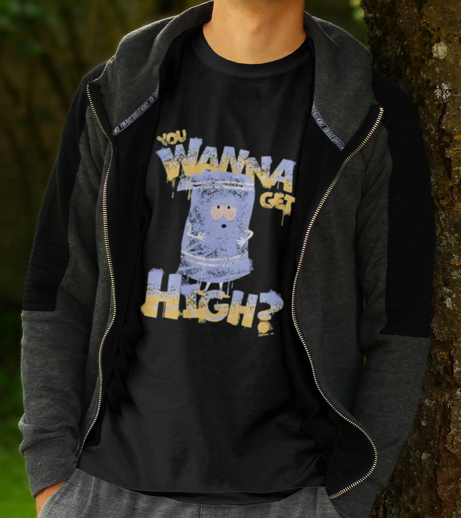 South Park Towelie You Wanna Get High T-Shirt