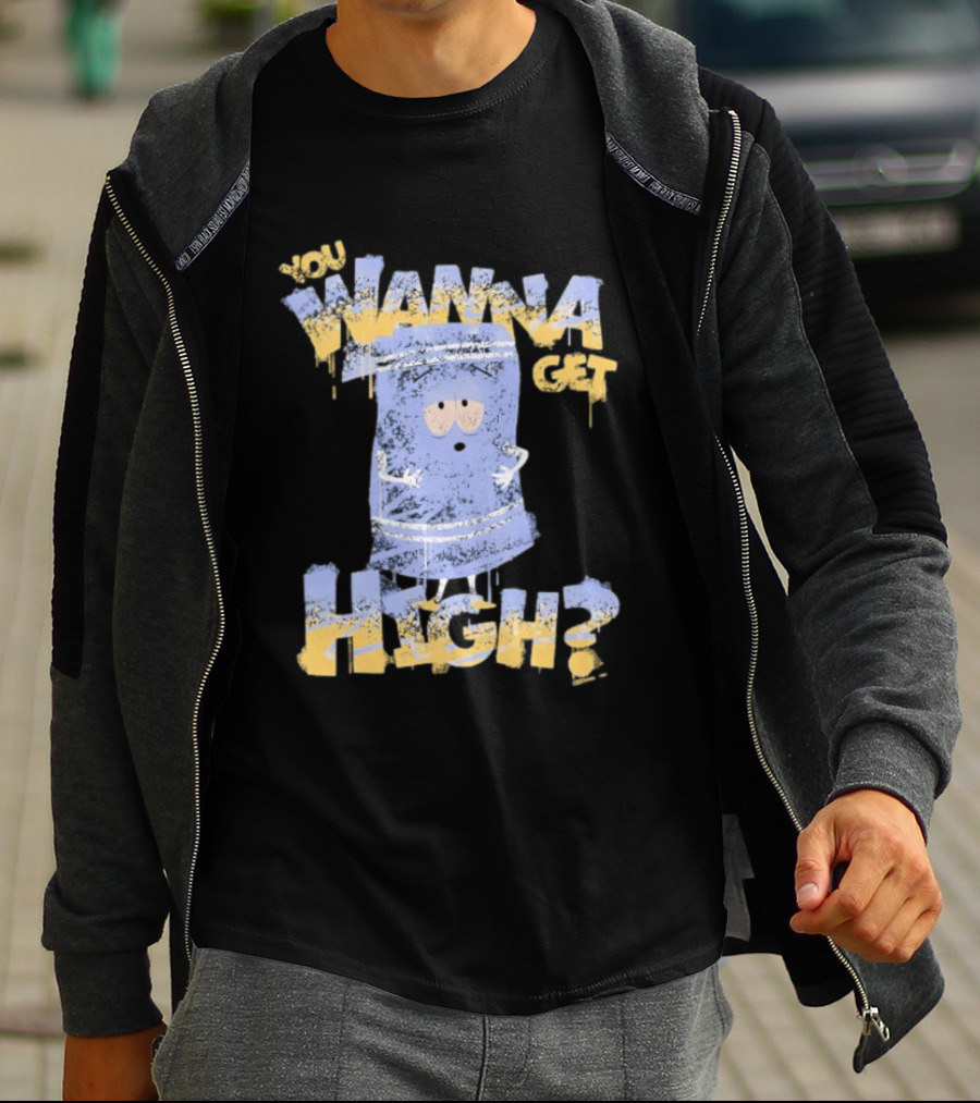 South Park Towelie You Wanna Get High T-Shirt