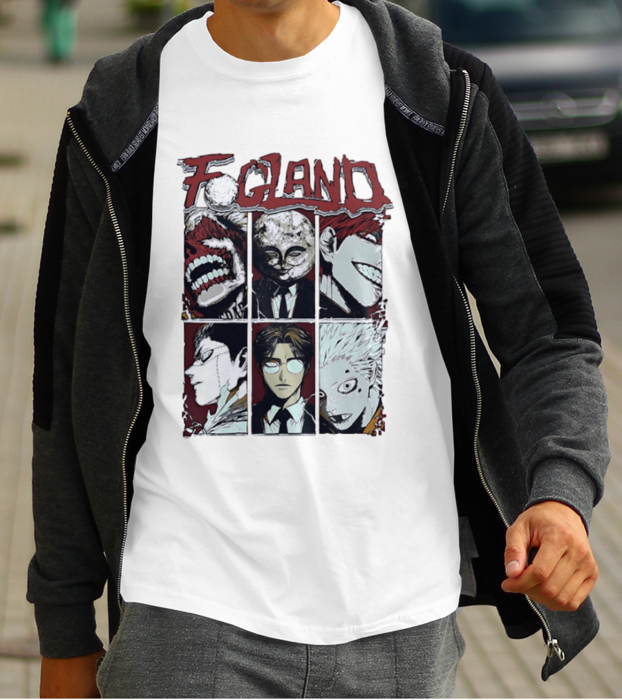 FOGLAND Manga Characters Face Expressions T-Shirt