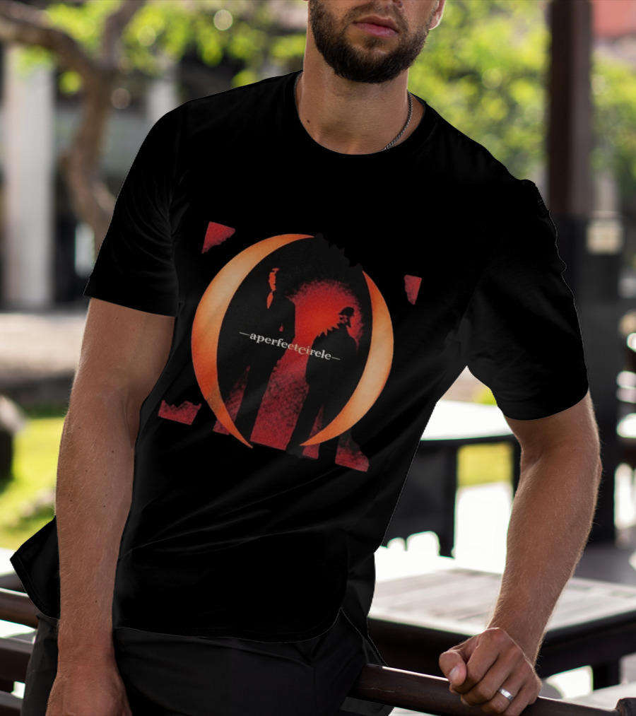 A Perfect Circle EU And UK Tour 2026 Band Red T-Shirt