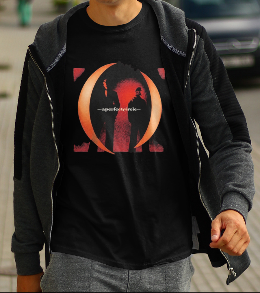A Perfect Circle EU And UK Tour 2026 Band Red T-Shirt