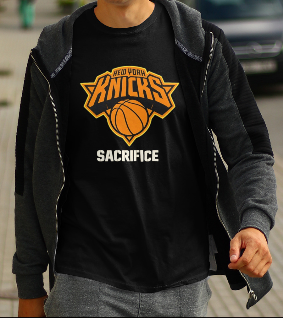 New York Knicks Sacrifice Basketball Team NBA T-Shirt